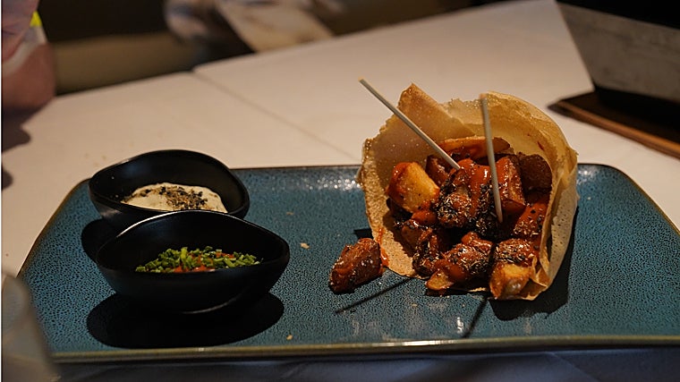 Patatas bravas de De la O en Sevilla