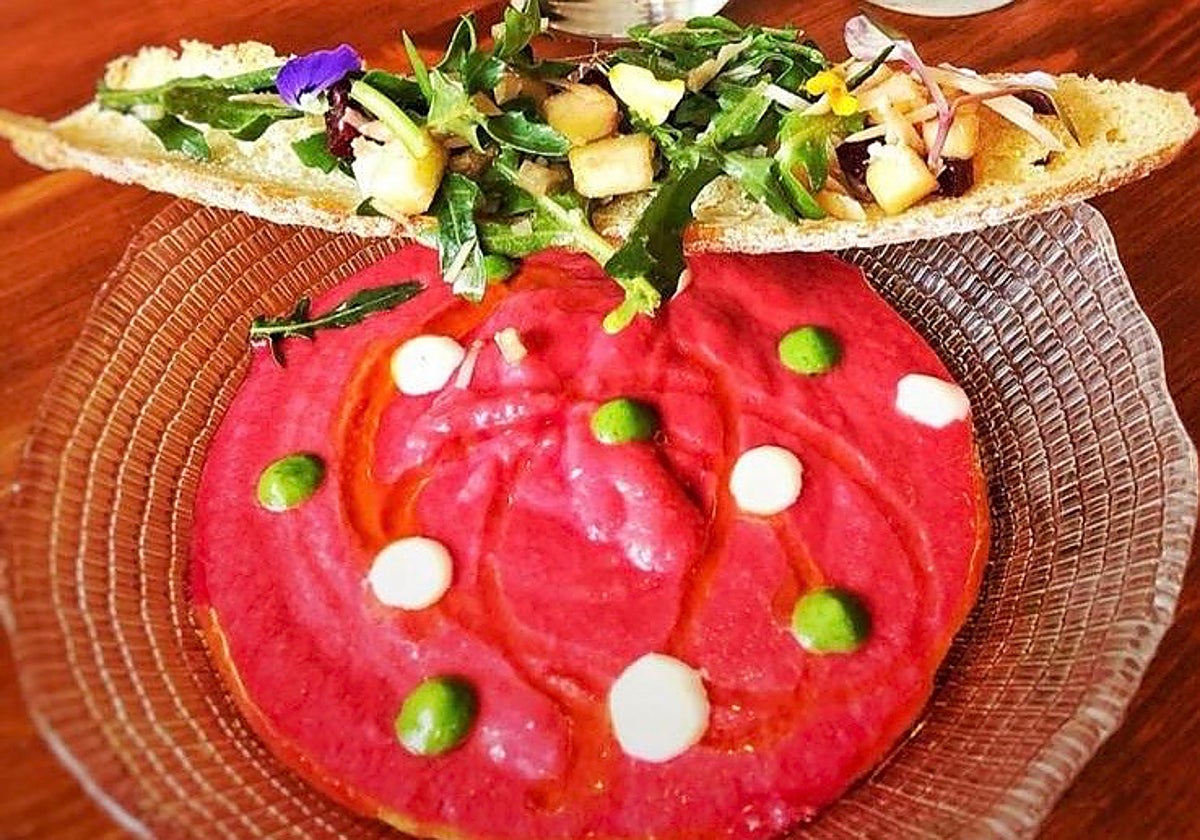 Una de las sopas frías que proponen en De Domínguez