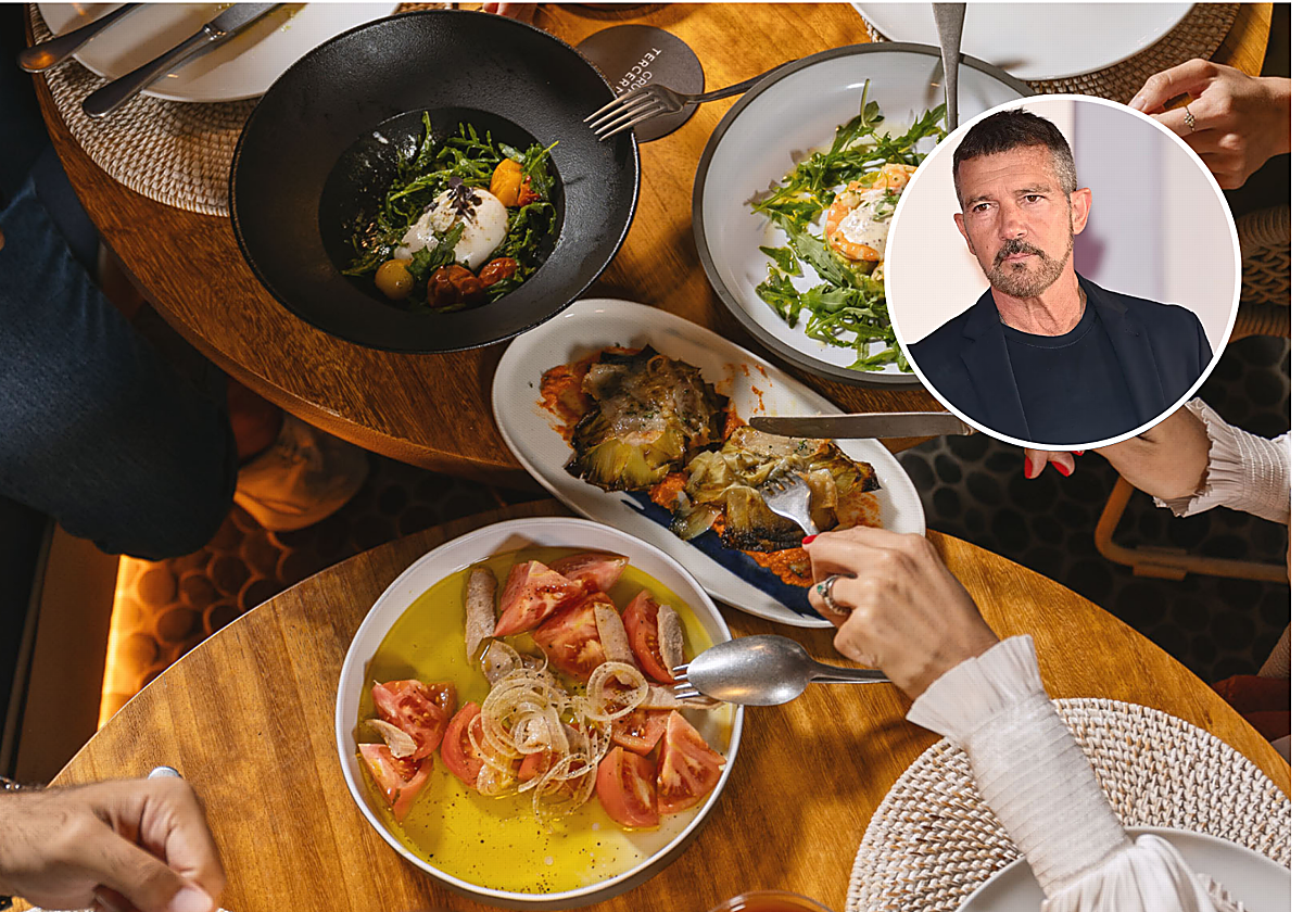 El actor malagueño combina su faceta artística con la gastronómica y suma seis restaurantes en Málaga