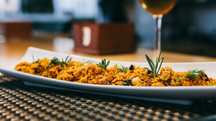 Cuscús vegetal de El Mercado de Enma, uno de nuestros restaurantes recomendados para comer en Mairena