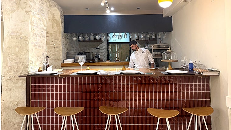 Barra y cocina abierta Salpicón