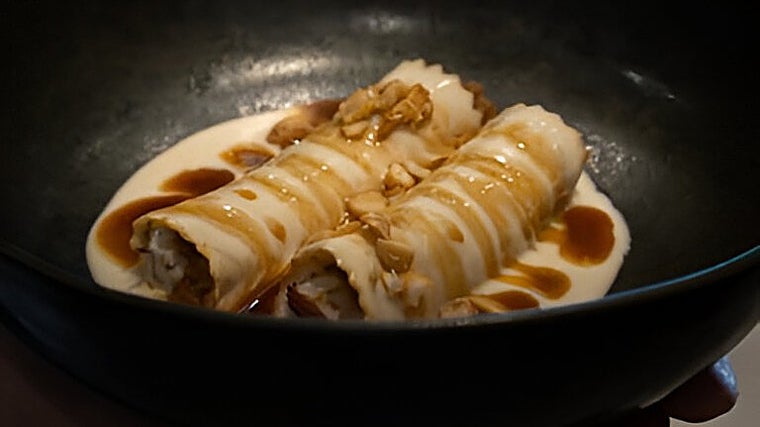 Canelón de gallina vieja de Base9