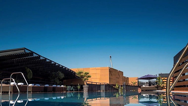 Piscina en el Hotel Eurostars Palace de Córdoba