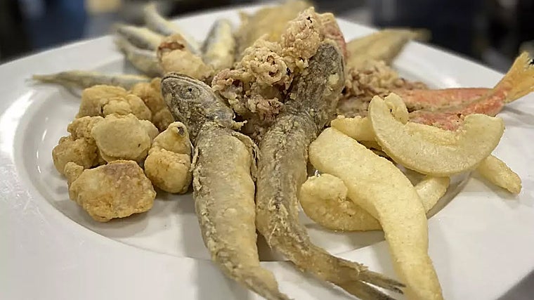 Pescaíto frito variado