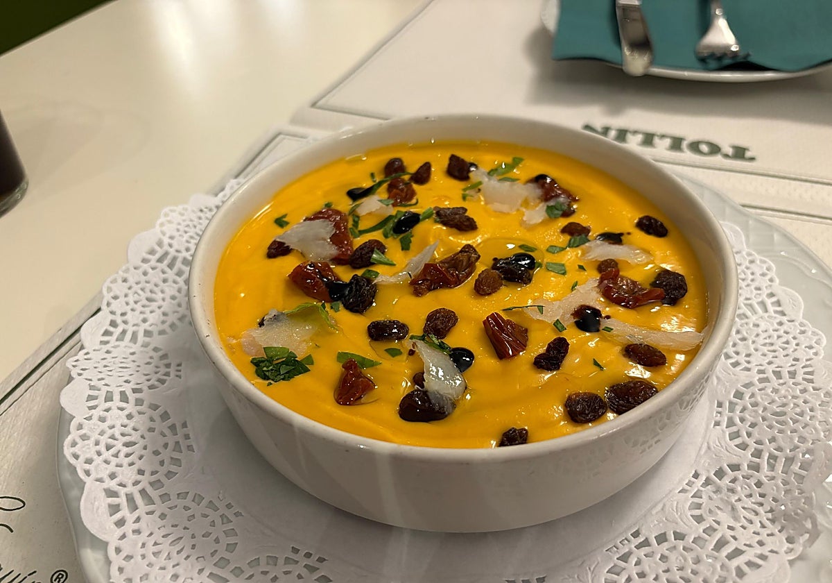 Salmorejo en Casa Tollín de Córdoba