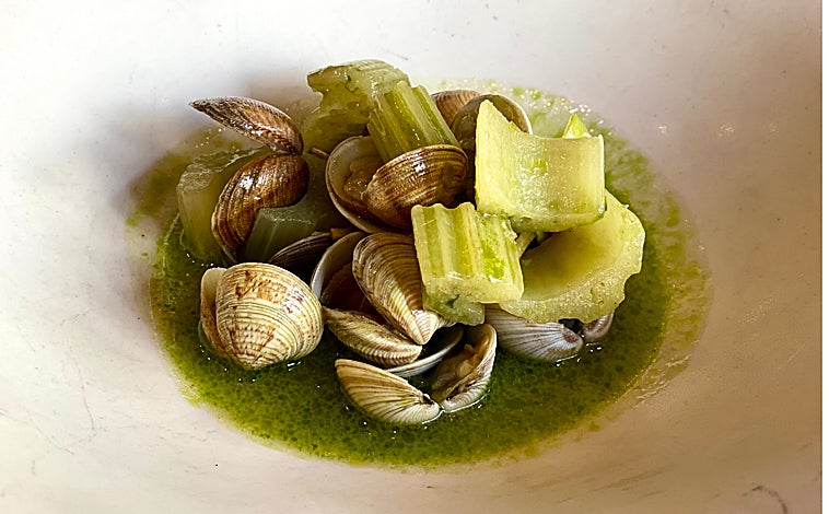 Imagen principal - Platos de diferentes momentos en Aviva