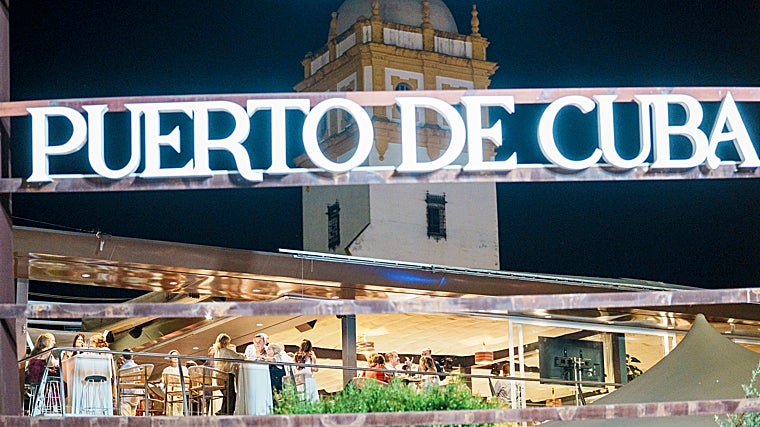 La entrada a Puerto de Cuba