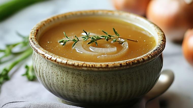 La sopa de cebolla es un clásico de nuestro recetario