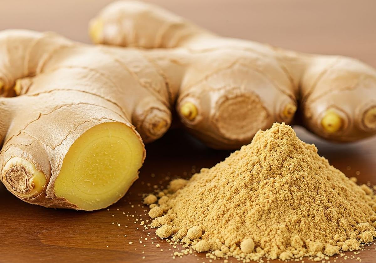 El jengibre aporta beneficios y sabor a nuestros platos y bebidas