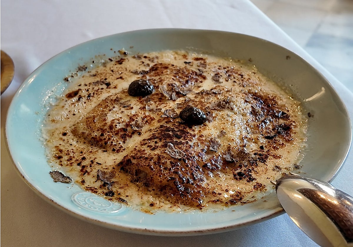 Canelones de pòllo a la brasa de La Quinta Brasería