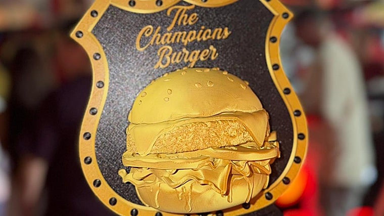Trofeo de The Champions Burger Sevilla