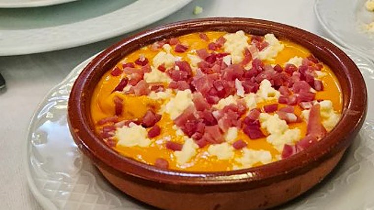Salmorejo en Los Berengeles, Córdoba