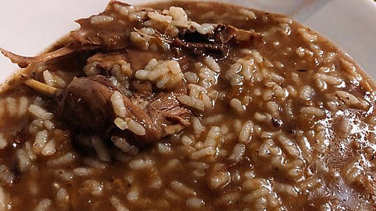 Arroz con pato de Casa Paco en Aldea Colina