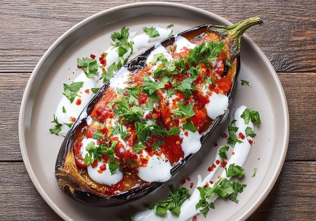 Berenjena rellena