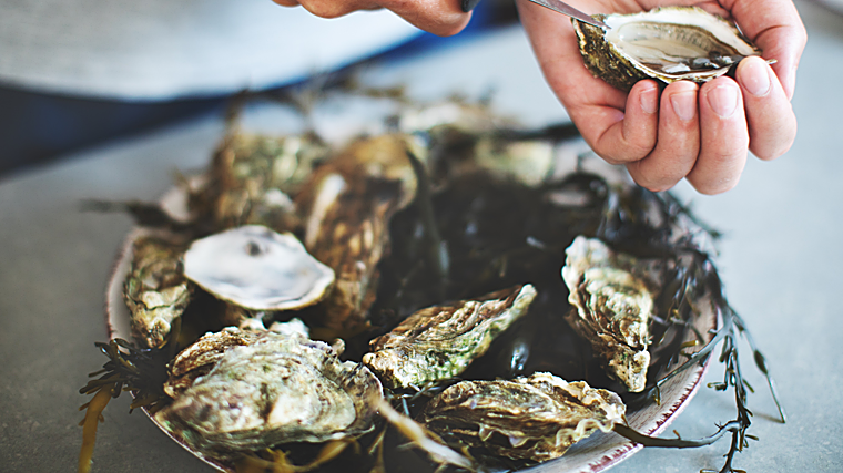 Ofrecen hasta siete variedades de ostras