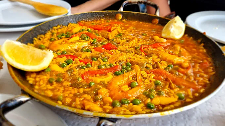 Los arroces también formaban parte de su propuesta