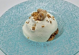 Deléitate con las gachas heladas con pestiño de este restaurante cordobés