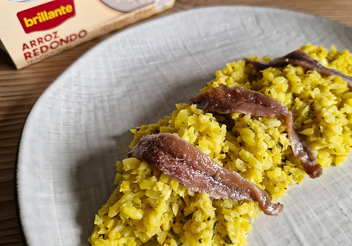 Coli+rroz con Azafrán y Arroz Brillante