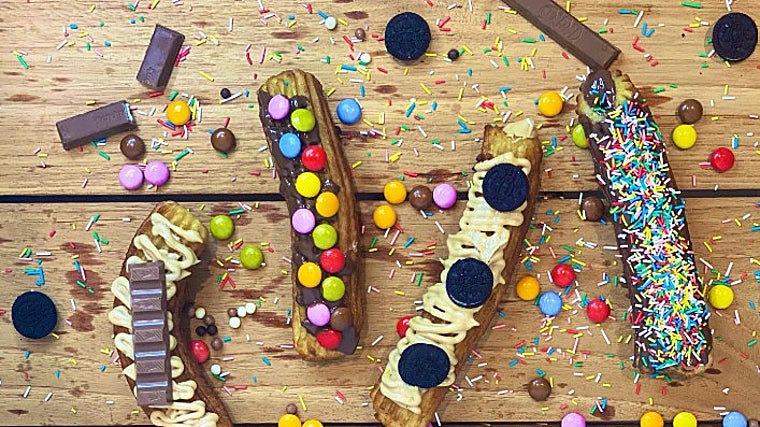 Originales churros de Mojaelchurro en Córdoba