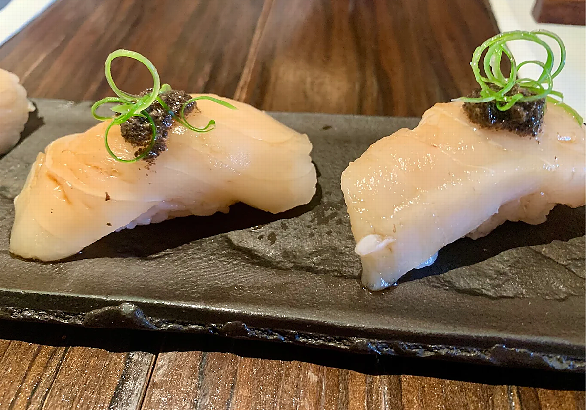 Piezas de sushi de Iki