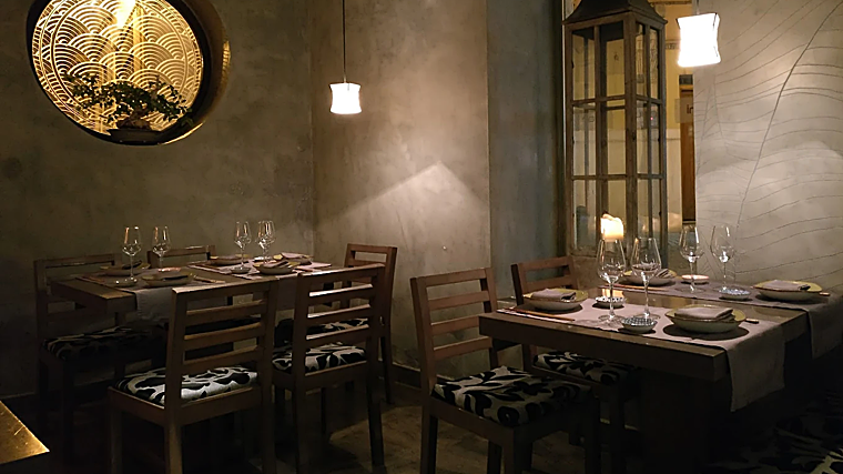 Interior de Matsuri, el local anterior