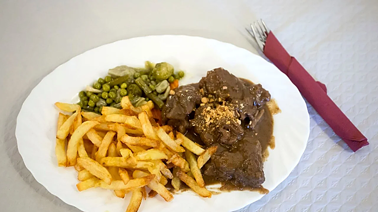 Venado en salsa de El Boticario