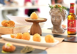 El restaurante Ménade conquista el título a la 'mejor croqueta de Málaga'