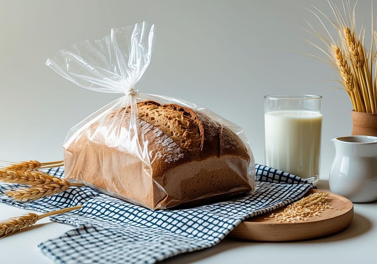 Si quieres conservarlo bien, no guares el pan en plástico