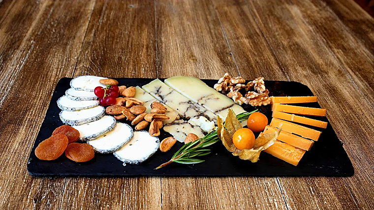 Anyway, wine bar cheese board