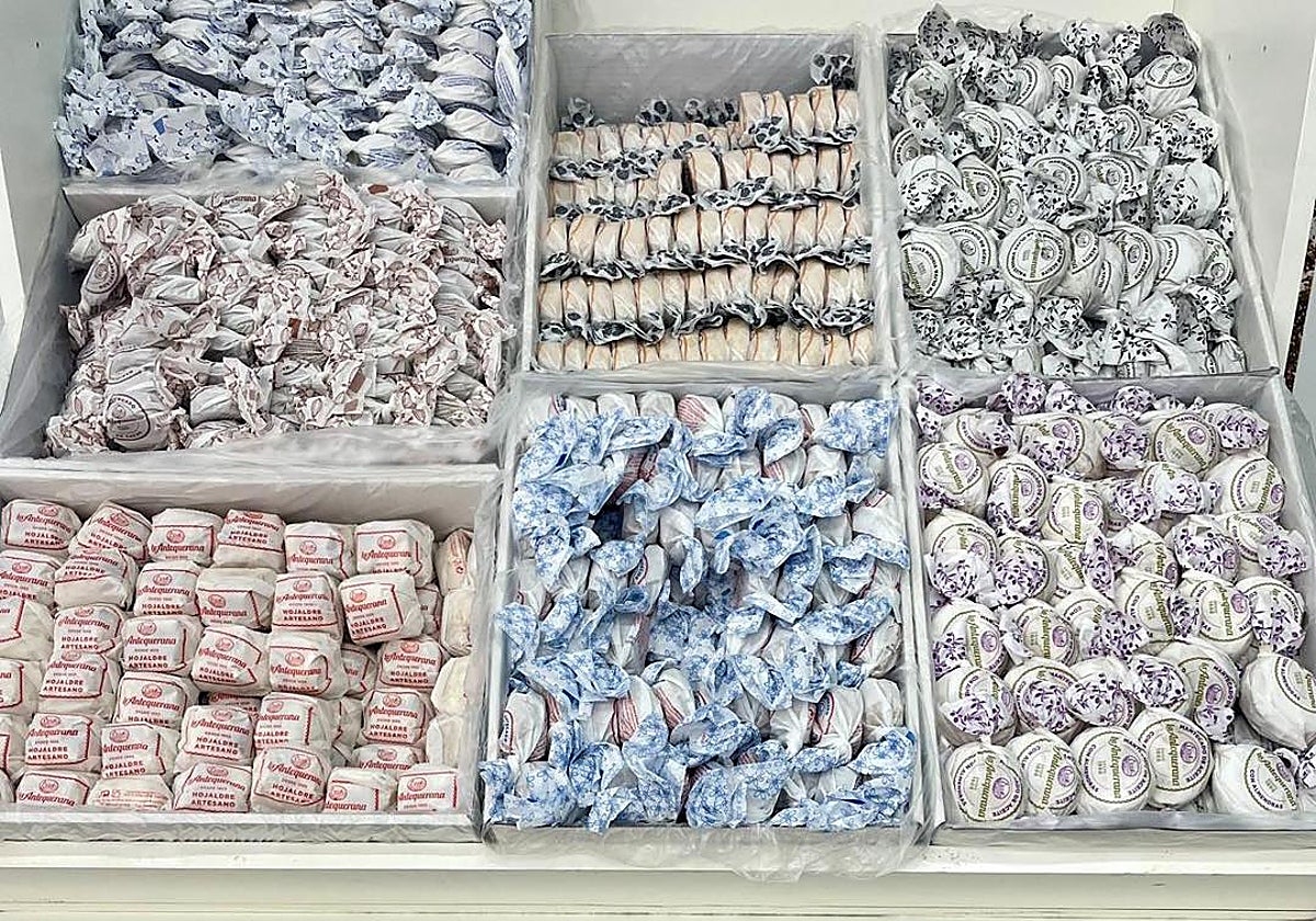 Mantecados, polvorones y dulces navideños de La Antequerana (Málaga)