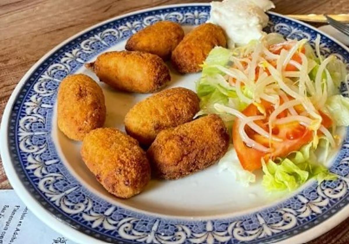 Croquetas del Mesón Rural La Bodega de Fuente Obejuna (Córdoba)