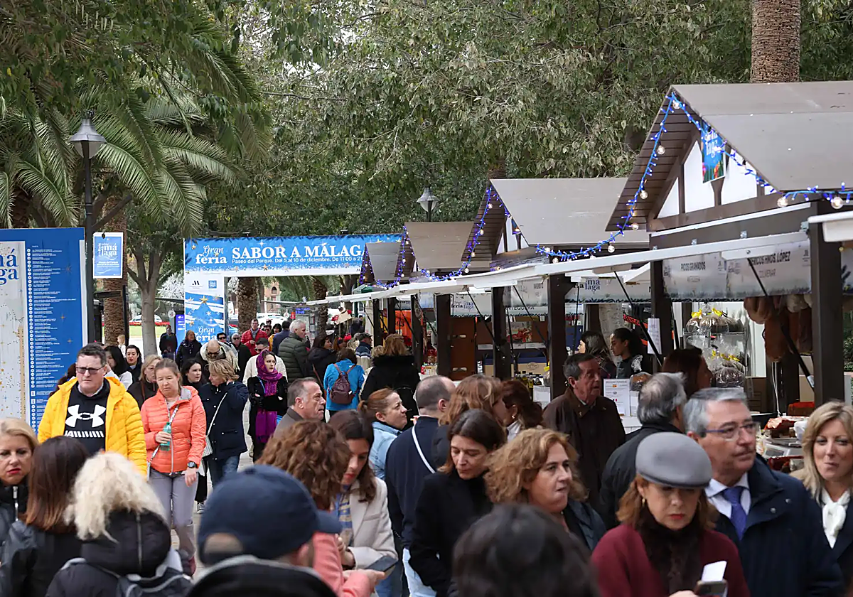 Imagen de la pasada edición de la Gran Feria Sabor a Málaga