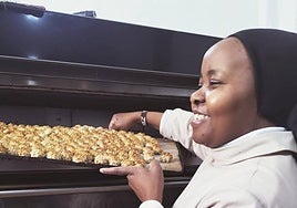 Elaboración de dulces en el Convento de Santa Clara de la Columna de Belalcázar (Córdoba)