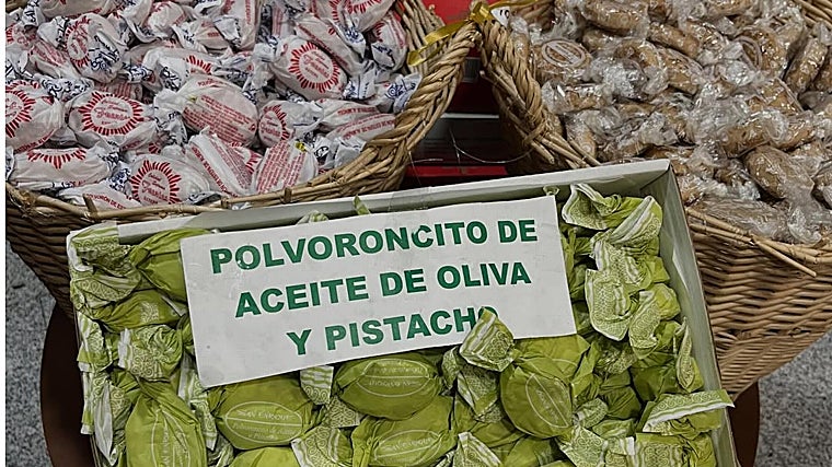Dulces y polvorones de Mantecados Fuentes