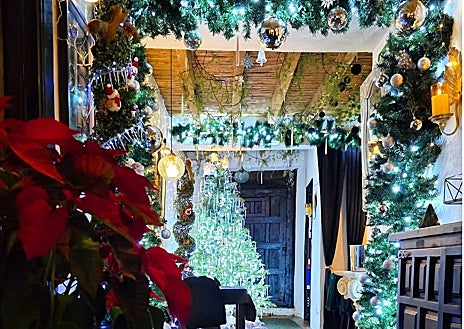 Segunda Imagem 1 – Decoração de Natal do Jardim Secreto