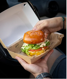 Secondary image 2 - Their burgers are made with certified Galician blond beef