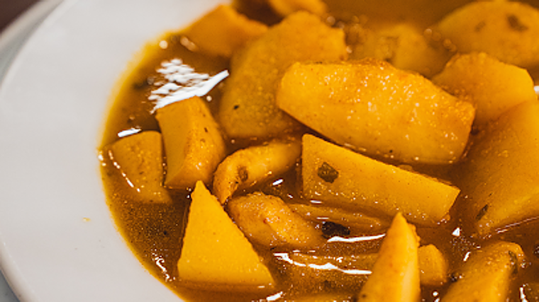 Guiso de papas con choco