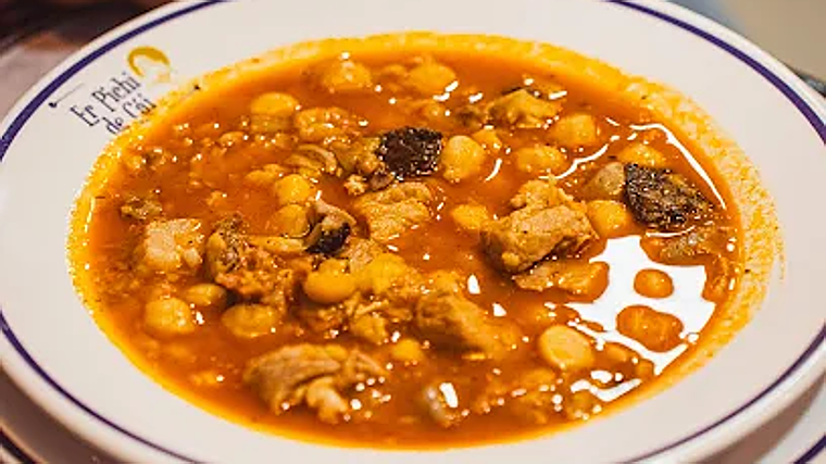 Guiso de garbanzos