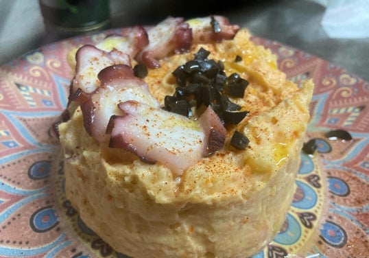 Ensalada de Pulpo en El Violín (Nueva Carteya)