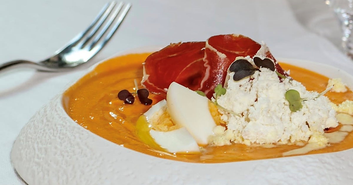 El salmorejo cordobés que rompe esquemas está en este restaurante del centro