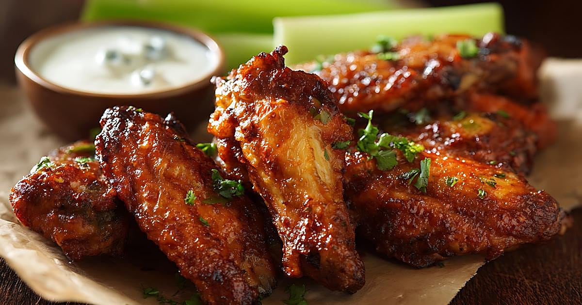 Cómo cocinar alitas de pollo crujientes