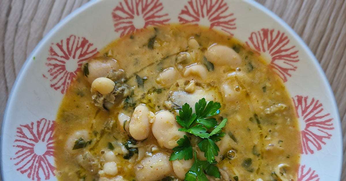 Alubias con almejas en 10 minutos