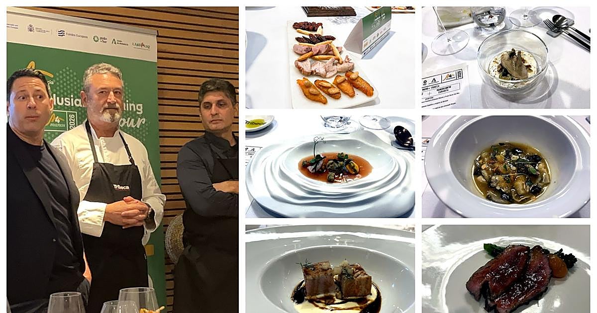 El '4 manos' que se ha convertido en la comidilla de la gastronomía sevillana: «Puede ser la mejor cena de mi vida»