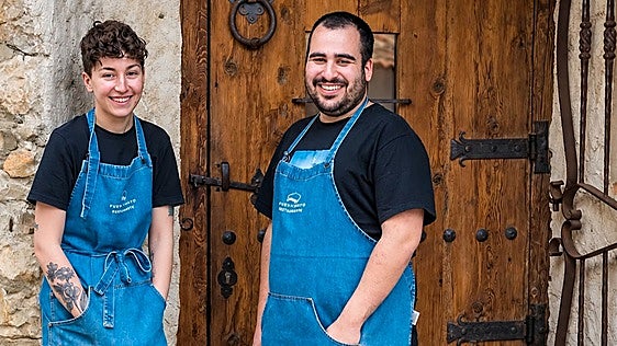 Álex Paz y Olga García, del restaurante Fuentelgato