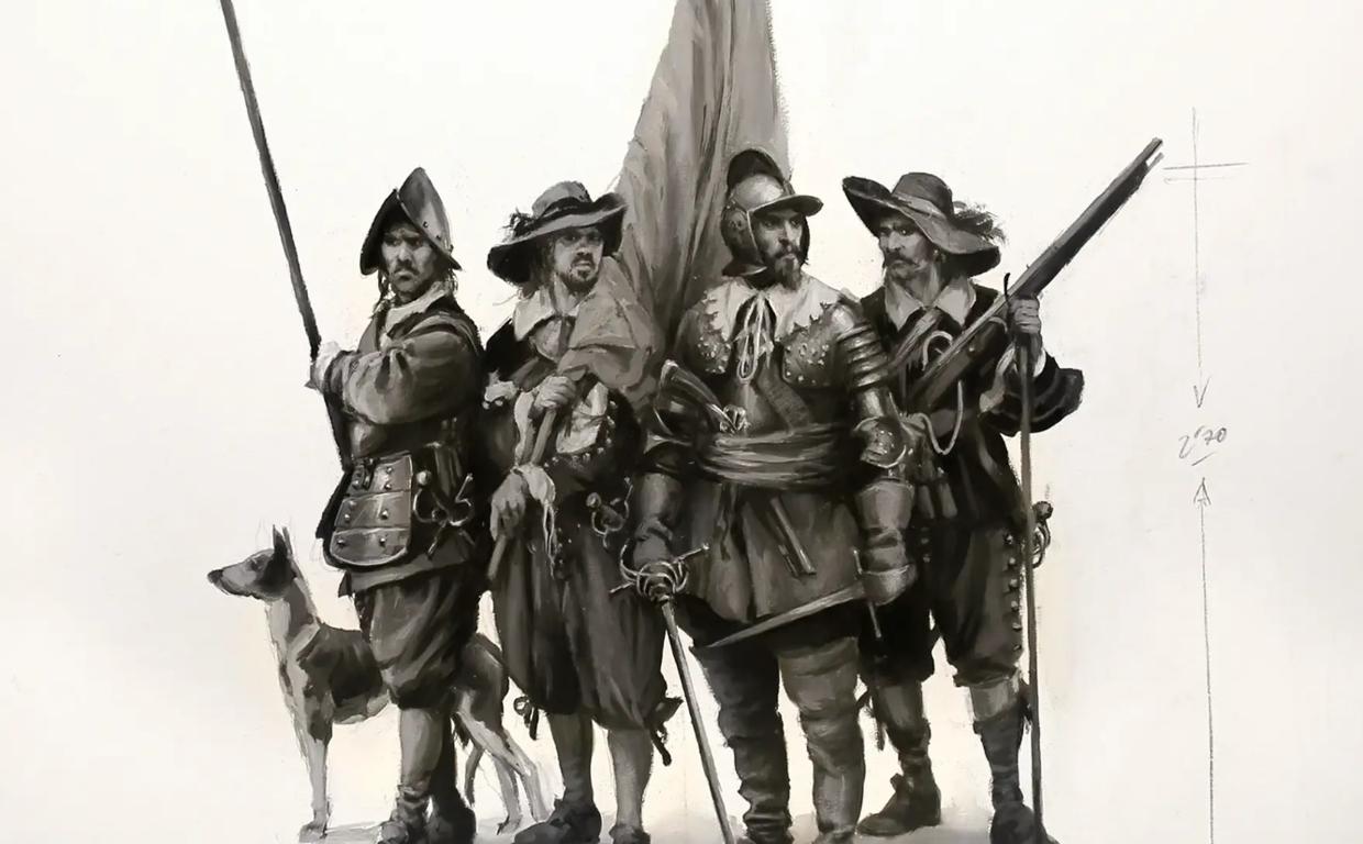 Boceto del monumento