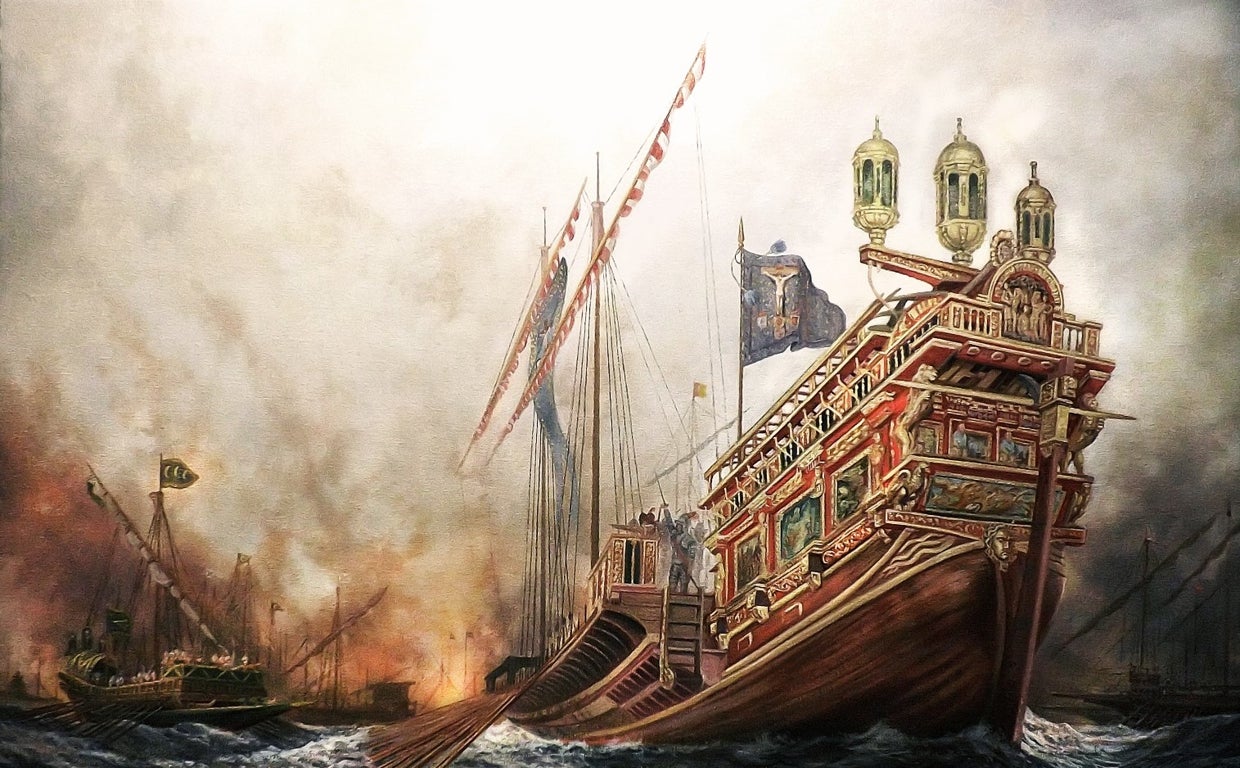 Los motivos por los que la pólvora española fue decisiva en la batalla de Lepanto