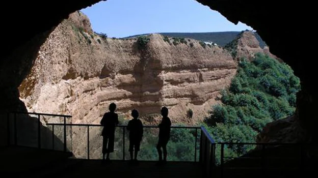 Cueva de Orellán en las Médulas, León