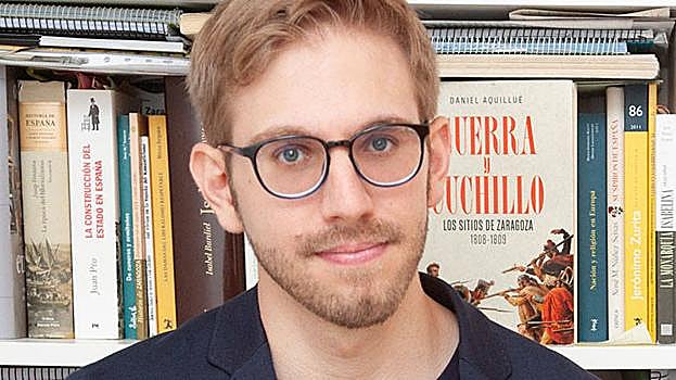 Daniel Alquillué, autor del libro.