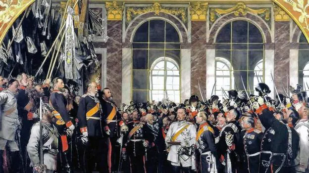 Proclamación de Guillermo I como Emperador Alemán