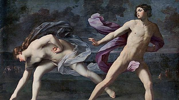 'Hipómenes y Atalanta', de Guido Reni.